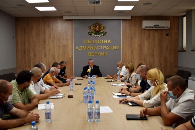 Пожарите- тема на съвещание в Областта Пожарите- тема на съвещание в Областта