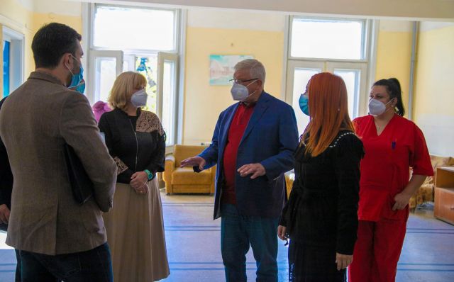 С подкрепата ПП ГЕРБ и дарители Профилакториума подобрява материалната си база 