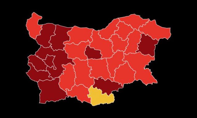 Перник и Враца с най-много заболели от Ковид 19