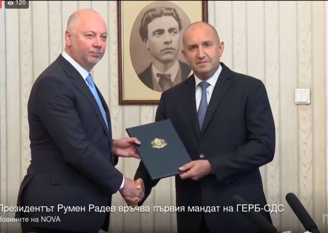 Желязков получи мандат за правителство и представи проектокабинет Желязков получи мандат за правителство и представи проектокабинет